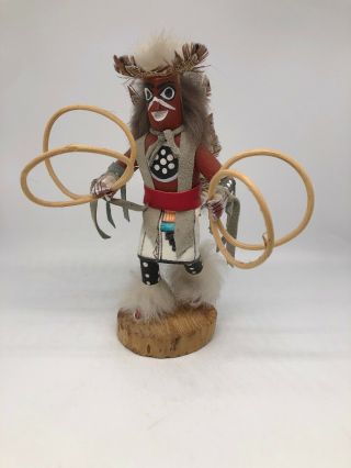 Vintage Hopi Kachina Doll Hoop Dancer