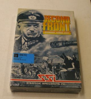 Second Front: Germany Turns East By Strategic Simulations,  Inc.  For Ibm Pc -