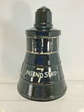 1962 Mccoy Friendship 7 Vintage Cookie Jar United States Space Capsule (cl)