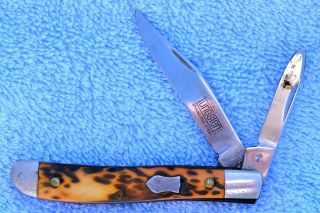 Utica Kutmaster 2 Blade Pocket Knife Tungsten Stainless Steel Utica Ny Very Good