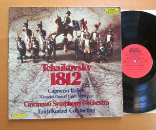 Dg - 10041 Tchaikovsky 1812 Etc Erich Kunzel Cincinatti Nm/ex Telarc Germany Lp