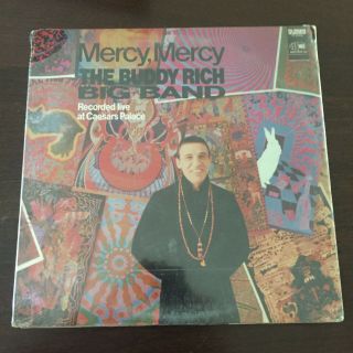 Buddy Rich Lp " Mercy,  Mercy (live At Caesar 