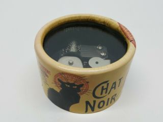 (,) Music Box 2 " Design Chat Noir Melody: French Can