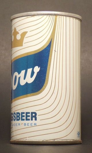 3rd PRICE DROP Vintage Dow Kingsbeer Zip Tab Beer Can with Intact Zip,  Canada 2