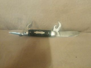 Vintage Kamp - King Hammer Brand 4 - Function Folding Pocket Knife
