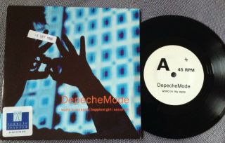 Depeche Mode - World In My Eyes Rare Uk 1990 Demo Promo Only / Synth / -