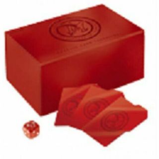 Yu - Gi - Oh Ocg Duel Monsters Duelist Card Storage Box Dx Deluxe Oshiri Red