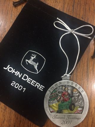 2001 John Deere Model “a” Christmas Ornament