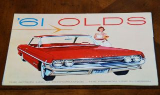 Oldsmobile 1961 Full Range Sales Brochure Prospekt