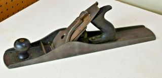 L5201 - Antique Stanley No.  6 Plane Smooth Bottom 2 Patent Date User