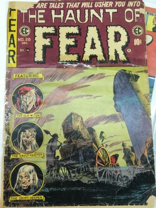 The Haunt Of Fear 28 Ec Comics 1954 Pre - Code Horror 1.  0 Vintage Golden Age