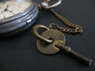 Pocket Watch Antique Chronograph English Manchester England by E.  Wise sn22055 2