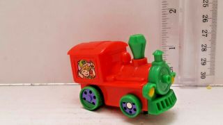 Vintage Plastic Wind Up Toy Train Locomotive 2