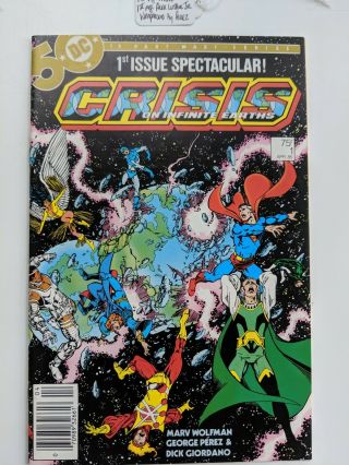 Dc: Crisis On Infinite Earths Vol.  1: 1985 - Signed By George Perez - Nm