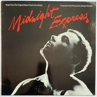 Midnight Express Ost Lp Giorgio Moroder Casablanca Uk 1978 Ex,