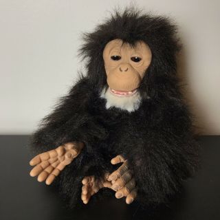 Vintage Hasbro Fur Real Furreal Friends Cuddle Chimp Chimpanzee Monkey 75798 ‘05