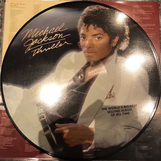 Michael Jackson - Thriller - Picture Disc - Vinyl Lp 2018 Pressing -