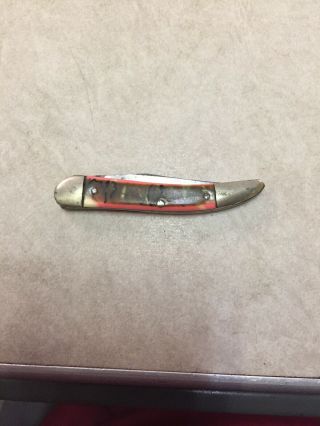 Vintage Peanut Pocket Knife Bakelite Handle 2” Blade