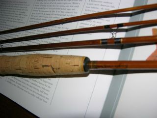 William " Bill " Arend 9ft.  3/2 Bamboo Fly Rod 5/6 Line " Colorado Classic "