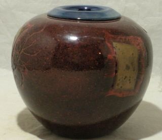 Vintage Signed Robert Held Art Glass Vase 2