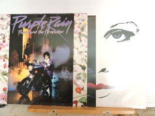 Prince And The Revolution Purple Rain,  Inner Wb1984 Uk Post
