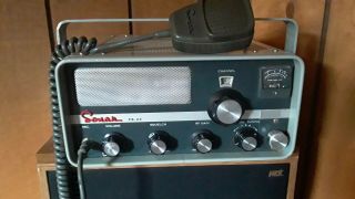 Vintage Sonar Fs - 23 Tube Cb Radio
