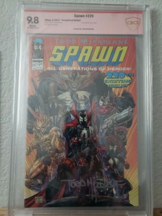 Spawn 220 Youngblood Variant Cbcs Ss 9.  8 Todd Mcfarlane Image Not Cgc
