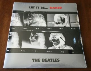 The Beatles Let It Be Naked Lp Uk Apple Record 2003 Incl.  7 " Vinyl