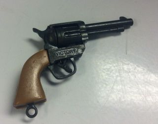 Vintage Miniature Toy Cap Gun Victory Key Chain Charm