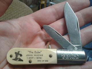 Colonial Prov Usa The Duke John Wayne Pocket Knife
