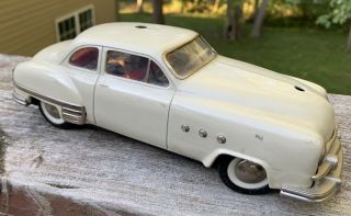 Vintage Schuco 5311 Ingenico Beige Toy Car - Us Zone Germany -