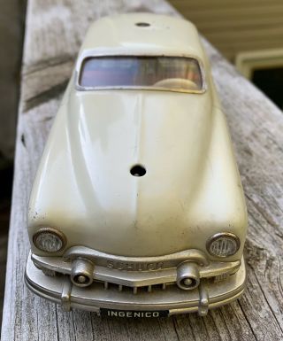 Vintage Schuco 5311 Ingenico Beige Toy Car - US Zone Germany - 2