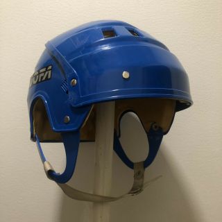 Jofa Hockey Helmet 24551 Goalie Senior Blue Vintage Classic Rare