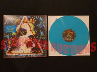 Rare Def Leppard Hysteria Remastered Limited Edition Blue Double Lp