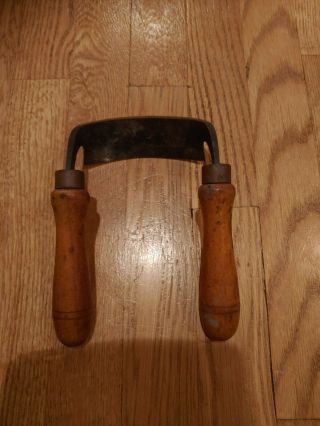 Wm Johnson,  Newark Antique Curved Draw Knife Spoke Shave