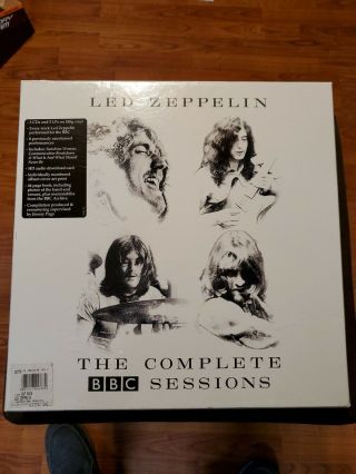Led Zeppelin The Complete Bbc Sessions Vinyl 5 Lp Boxset