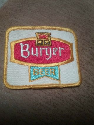 Vintage Burger Meister Beer Patch San Francisco 3 1/4 Inches Tall Old