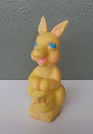 Vintage Baby World Rubber Kangaroo Squeak Toy
