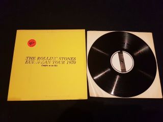 Rolling Stones European Tour 1970 Purple Vinyl With Insert Tmoq Rare Live