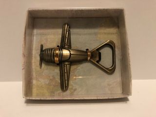 Vintage Airplane Bar Beer Top Bottle Cap Opener Alloy Open Home Party Tools