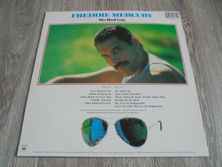 Queen/Freddie Mercury - Mr.  Bad Guy 1985 USA LP COLUMBIA PICTURE DISC 2