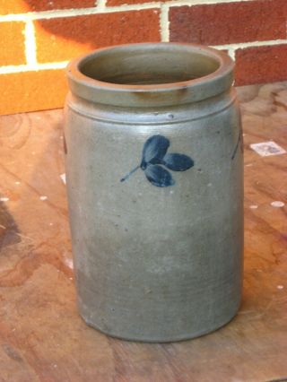 Antique Stoneware crock,  Attributed to Peter Hermann,  Baltimore 2