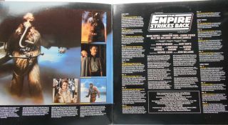 JOHN WILLIAMS STAR WARS Empire Strikes Back CANADA 1980 OST 2 LP w/ BOOKLET 3