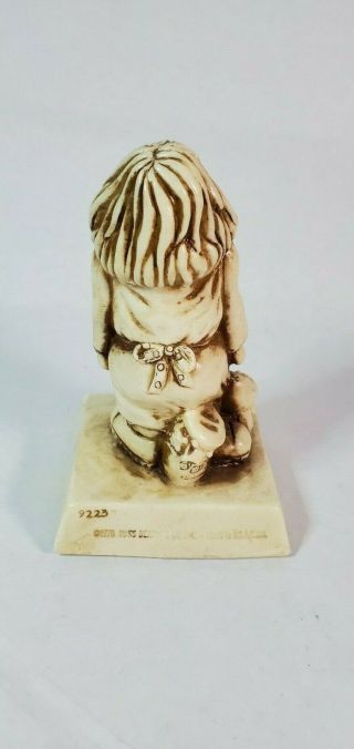 Russ Berrie & Co SILLISCULPT Figurine 9223 INSANITY is INHERITED Resin 1976 USA 2