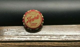 Vintage Berghoff 4 Beer - Brewing Cork Bottle Cap / Crown Ft Wayne In