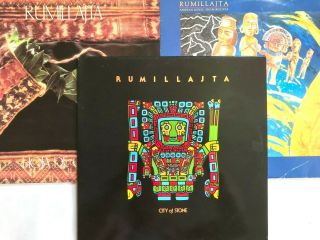 3 X Rumillajta ‎ Vinyl Lp – Wiracocha / Hoja De Coca / City Of Stone - Bolivian