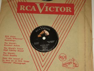 Mystery Train / I Forgot To Remember To Forget Elvis Presley Rca Victor 1956