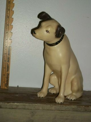 Vintage Nipper The Victrola Dog - 10.  5 " Tall Plastic Counter Display