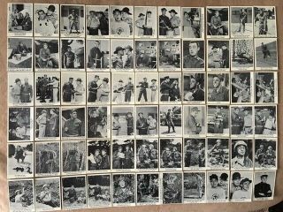 Gomer Pyle 1965 Fleer Complete Set Of 66 Cards