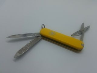 Victorinox Swiss Army Knife Classic Sd Yellow